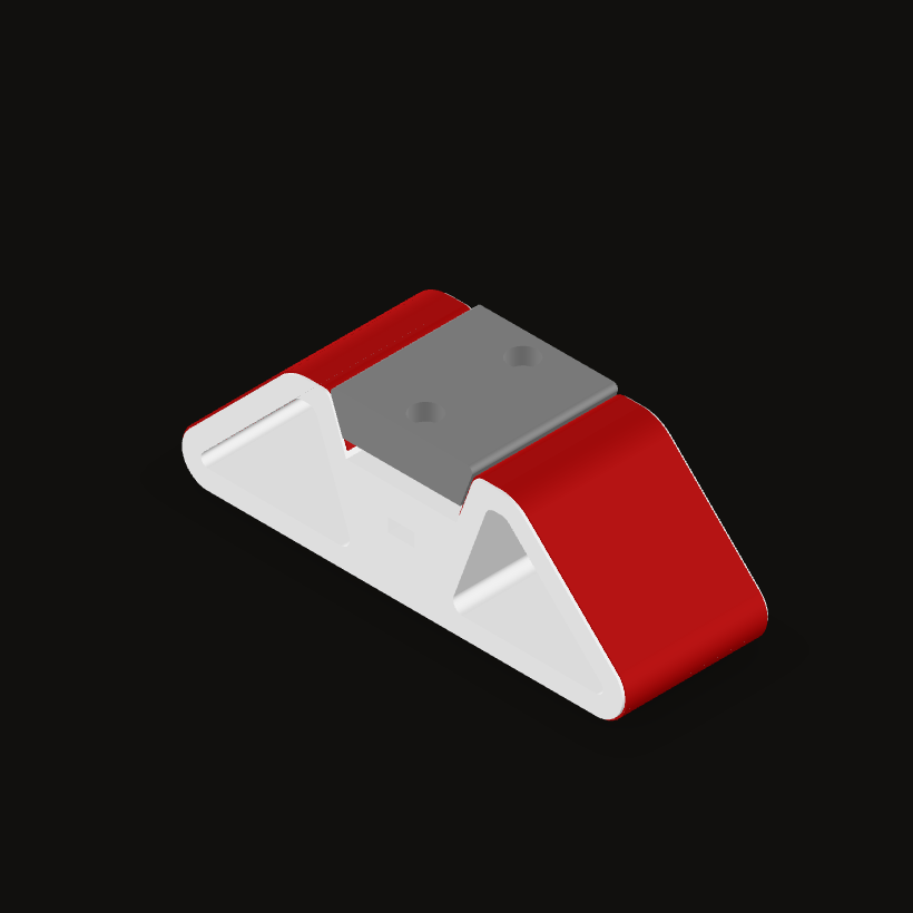 Sanding file, isometric view